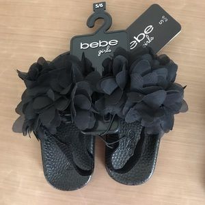 Bebe sandals w/straps
